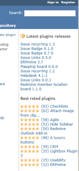 plugins bitnami redmine